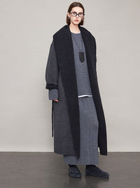 Large Lapel Reversible Long Coat_BDHL6610