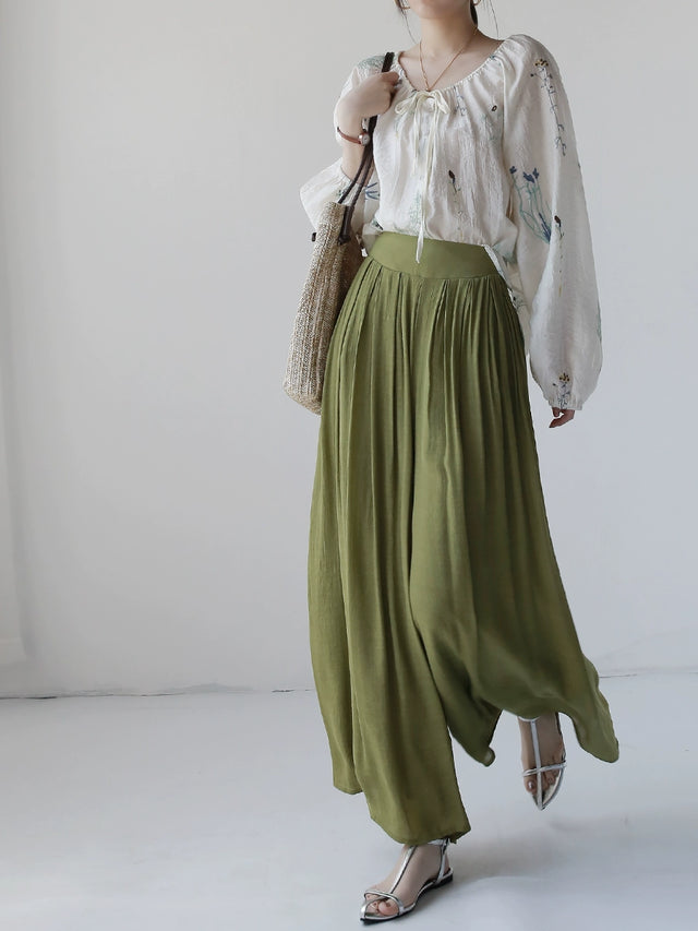 Embroidered Tops And Swaying Pants_BDHL6045