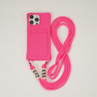 Detachable Lanyard Card Holder iPhone Case_HL3275