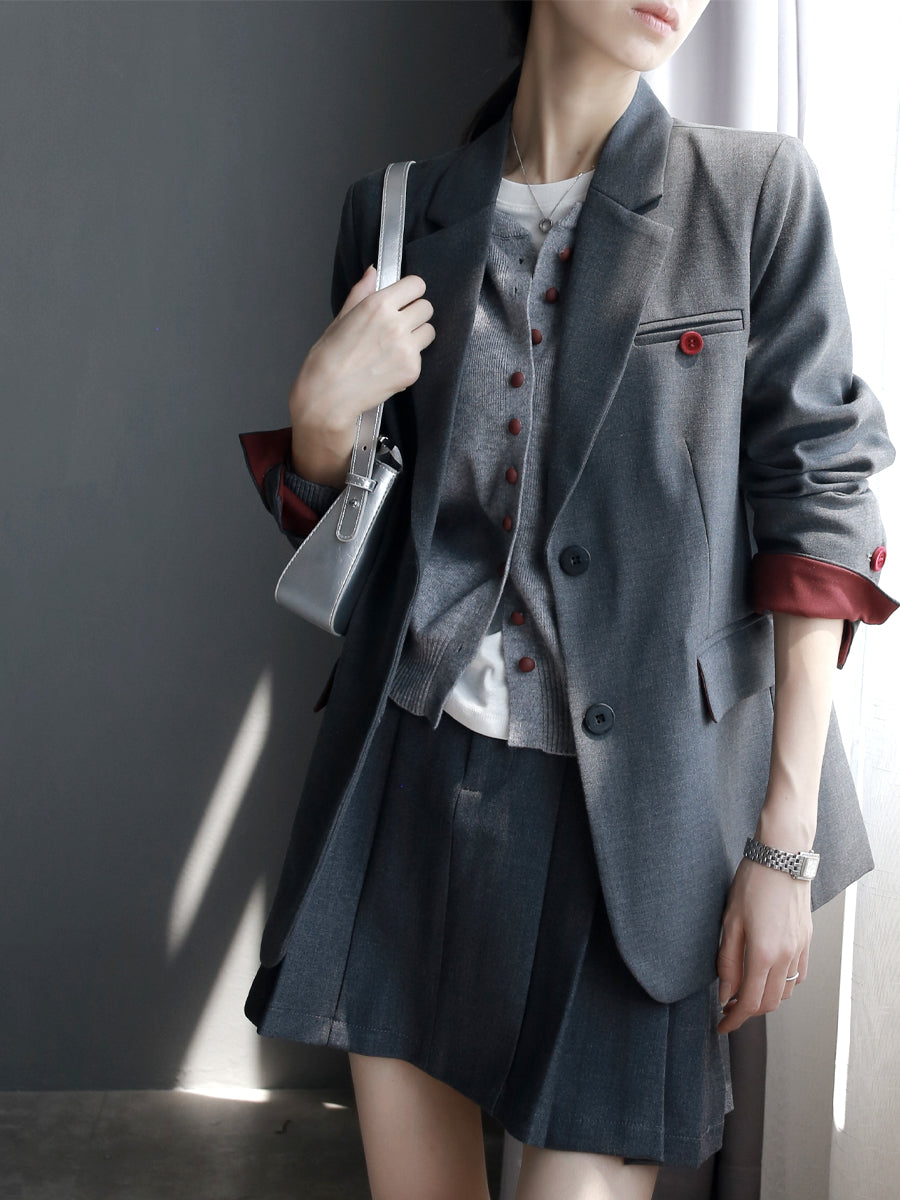 Round-Neck Embroidered Knit Cardigan_BDHL7764