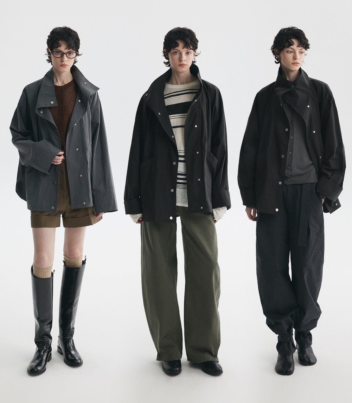 Medium-Length Stand-Collar Jacket_BDHL7724