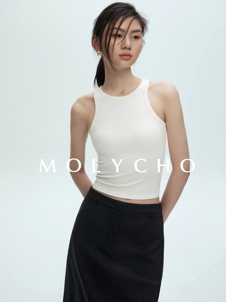 Padded Short Tank Top_BDHL7423