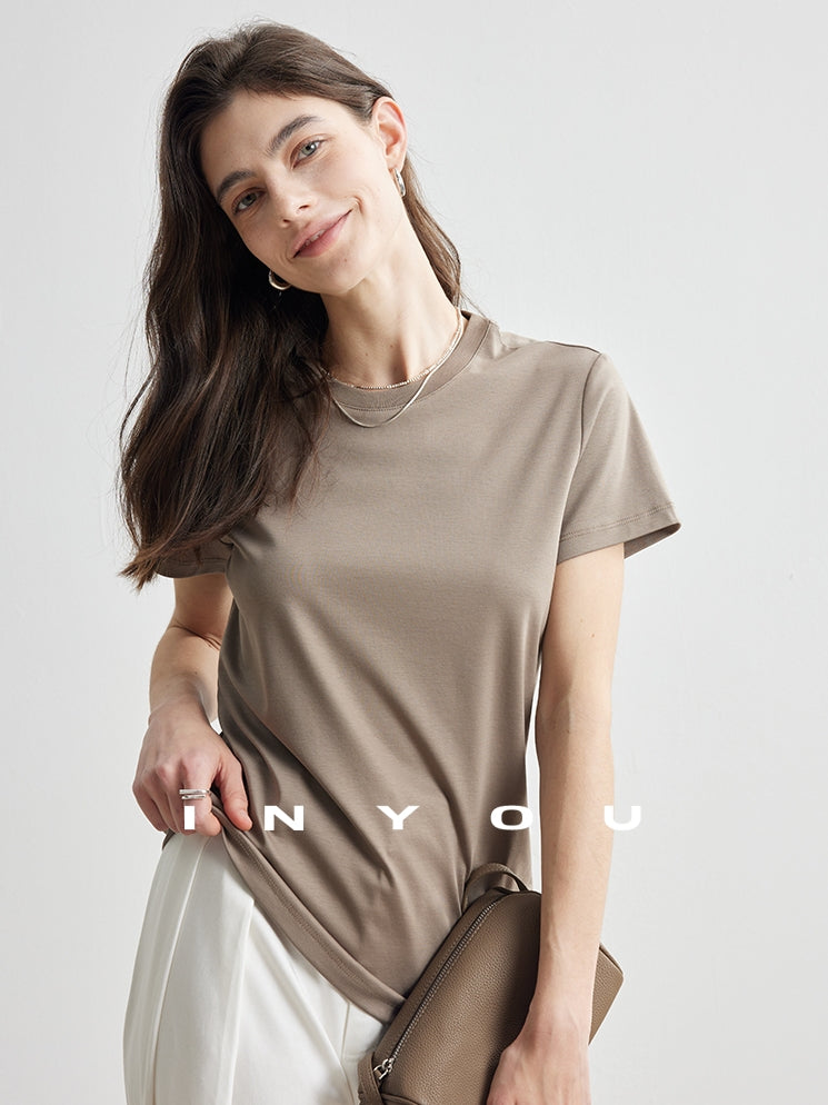 Straight Shoulder T-Shirt_BDHL7179
