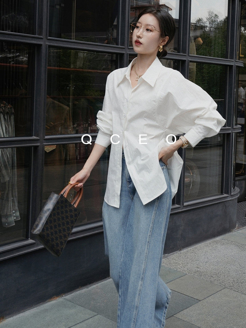 Loose-Fitting Silhouette Shirt_BDHL7744