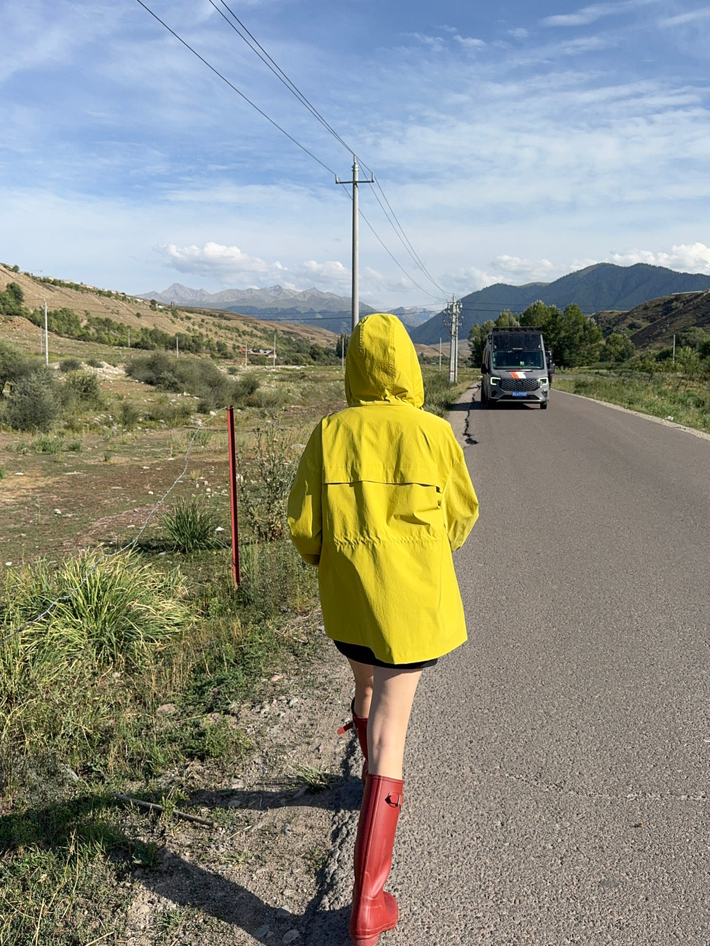 Hooded Softshell Windproof Utility Jacket_BDHL8438