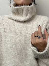 Thickened Relaxed Turtleneck Knit_BDHL6794