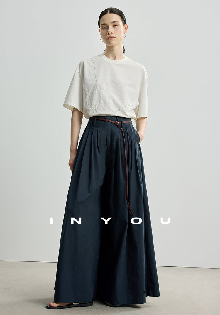 High Waist Big Swing Skirt_BDHL7483