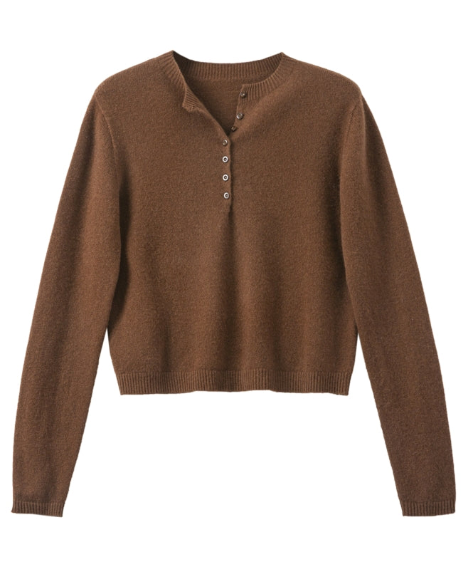 Henry Neck Knit Tops_BDHL7849