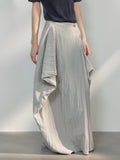 Cocoon Shape Long Skirt_BDHL7482