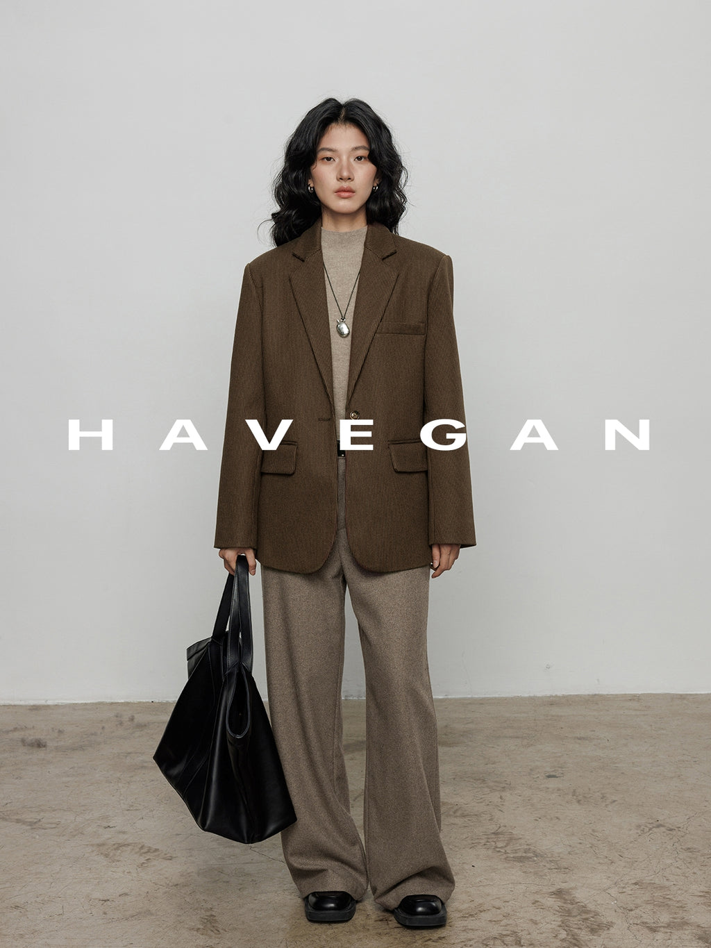 抓絨西裝外套_BDHL7969