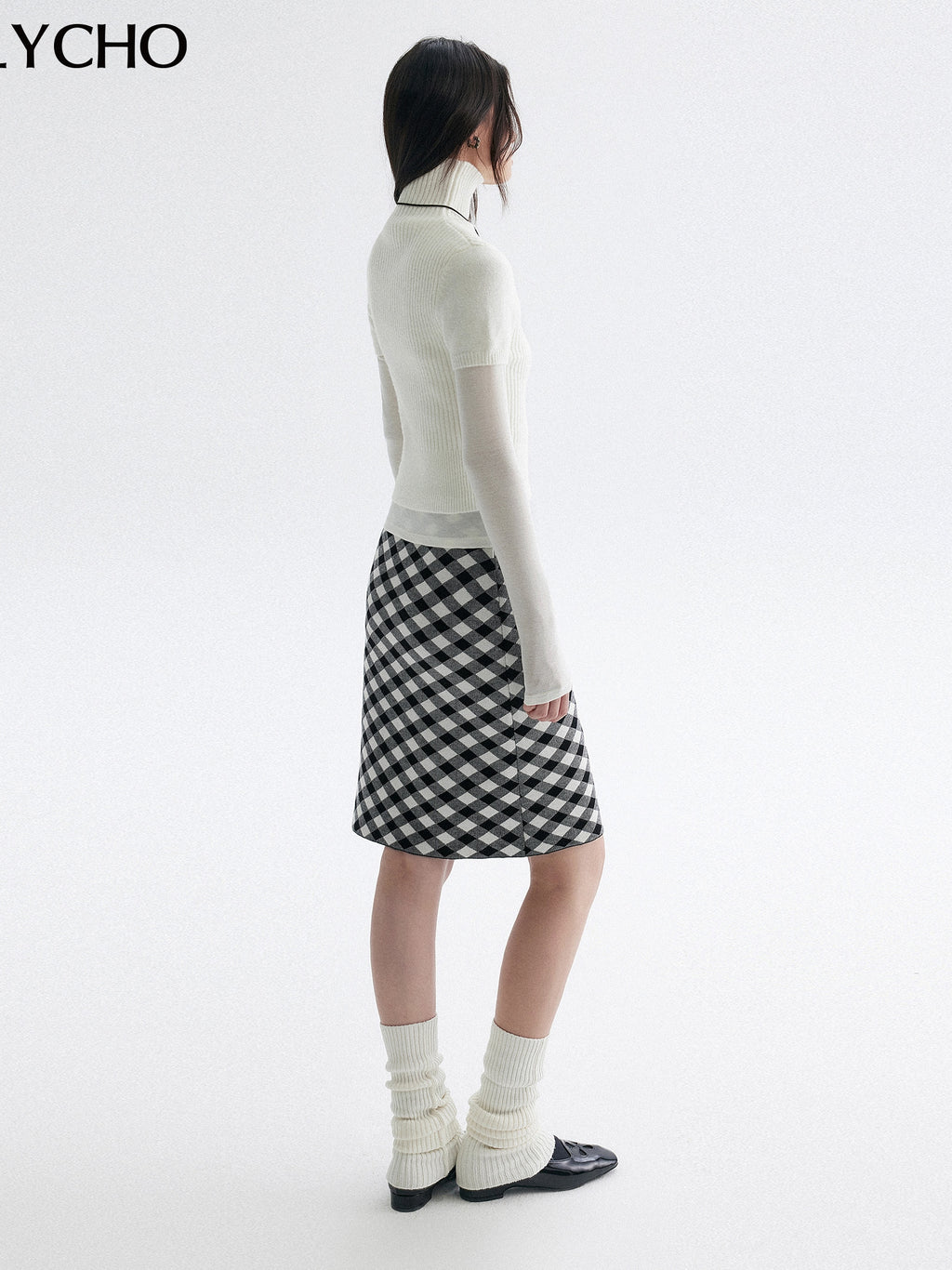 高領短針織上衣_BDHL7948