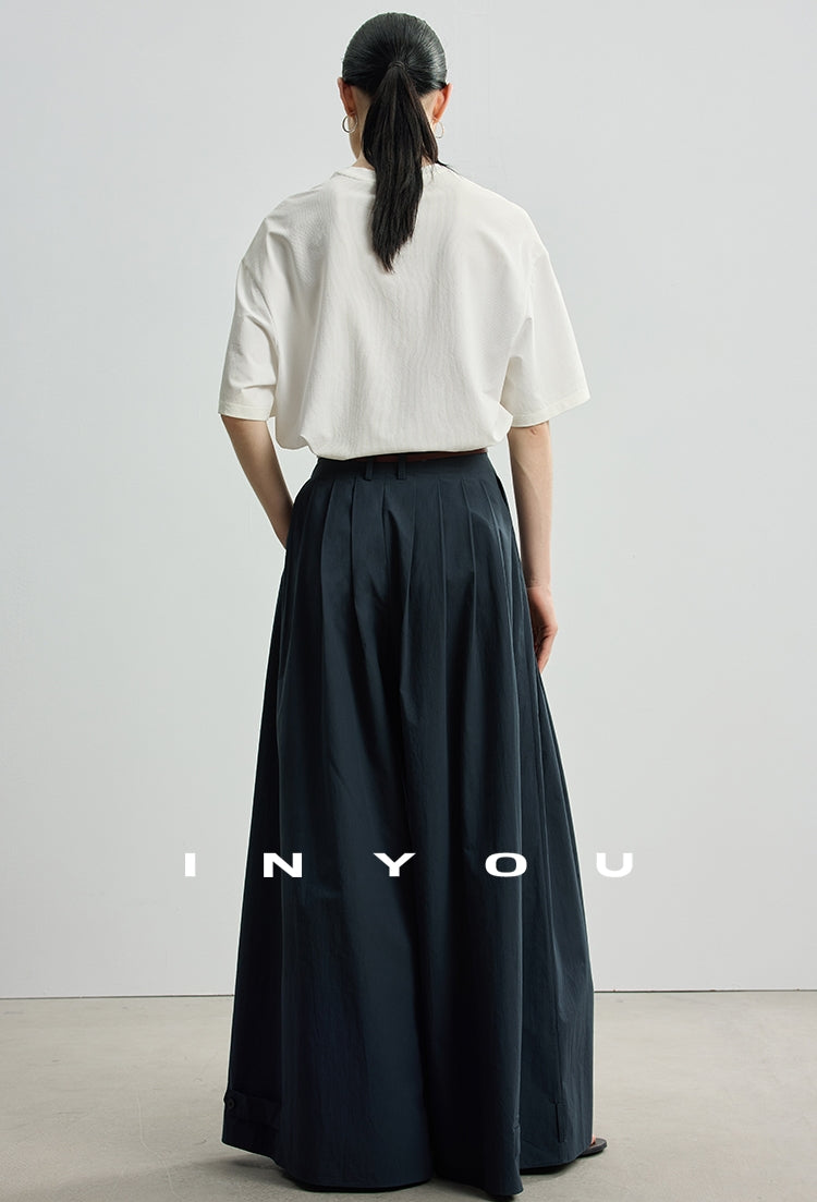 High Waist Big Swing Skirt_BDHL7483