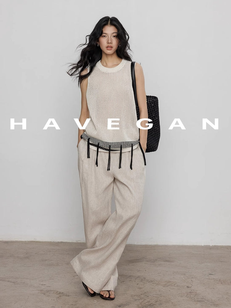 High-Waisted Mopping Pants_BDHL7369