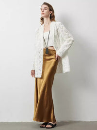 Lace Sheer Lapel Jacket_BDHL6147