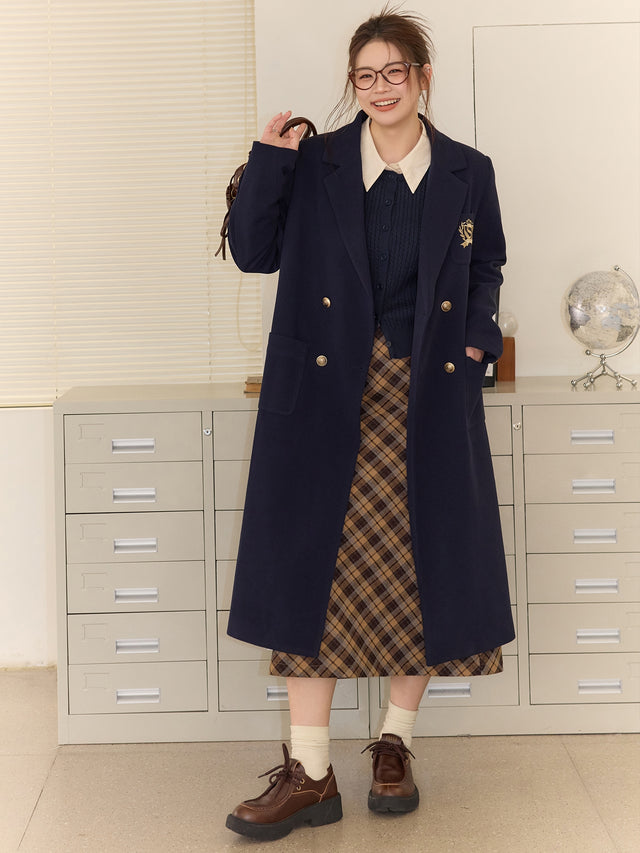 College-Style Mid-Length Coat_BDHL6837