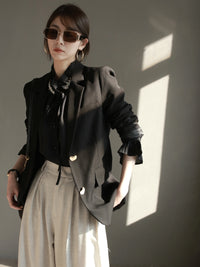 Classic Pea-Button Jacket_BDHL7023