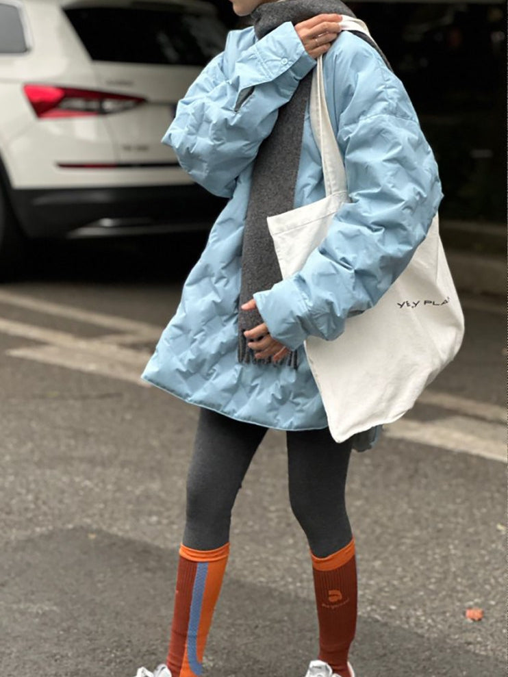 圓領套頭羽絨外套_BDHL8134