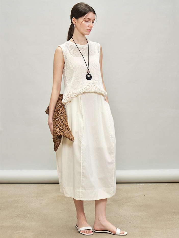 3D Shape Bud Skirt_BDHL7332