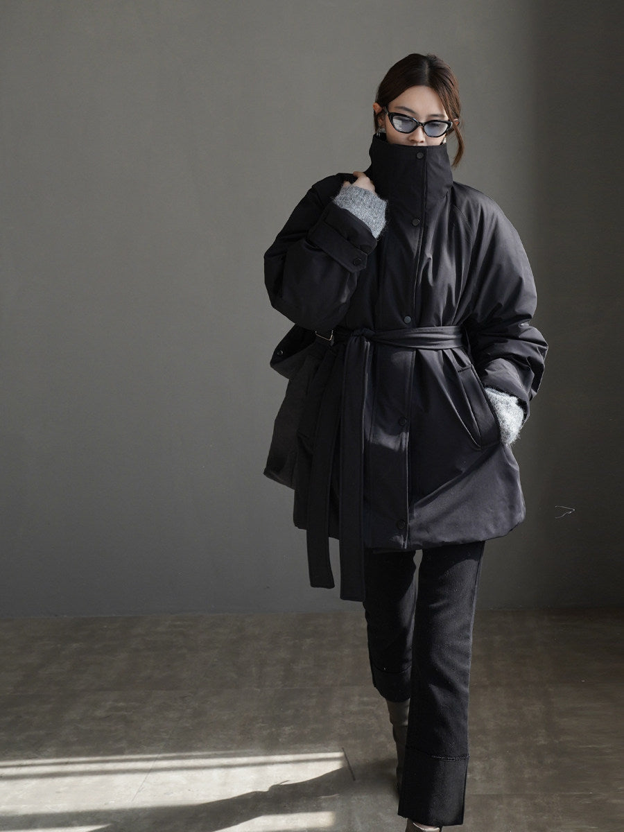 立領短款羽絨外套_BDHL8066