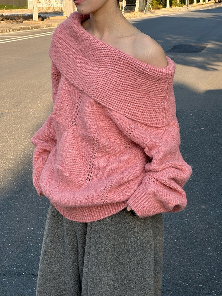 Off-The-Shoulder Knit Tops_BDHL8136