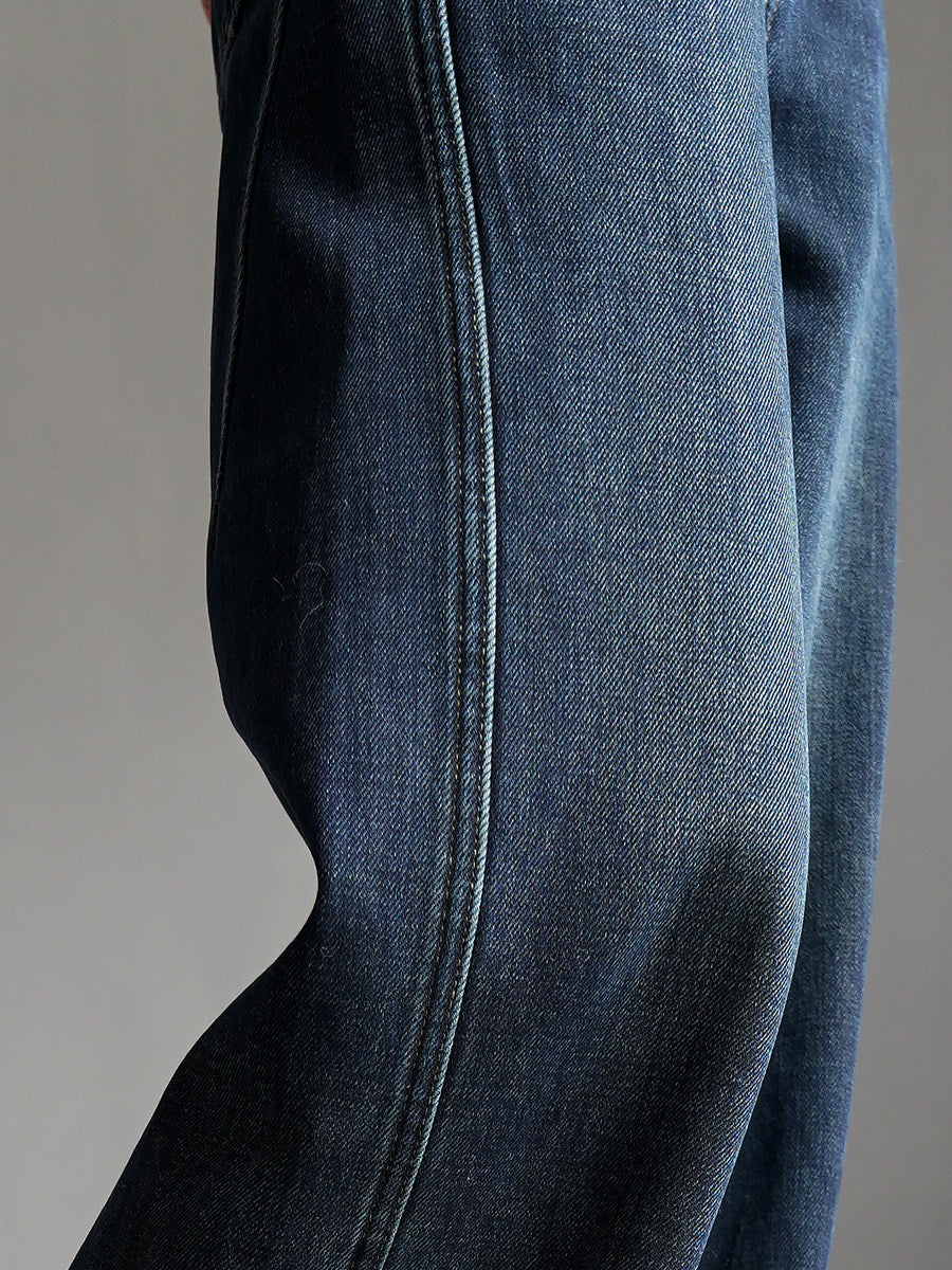 Lined Straight-Leg Denim Pants_BDHL8130