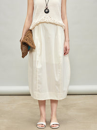3D Shape Bud Skirt_BDHL7332