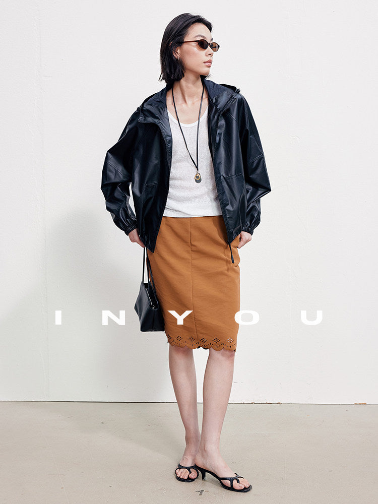 PU Hooded Jacket_BDHL8399