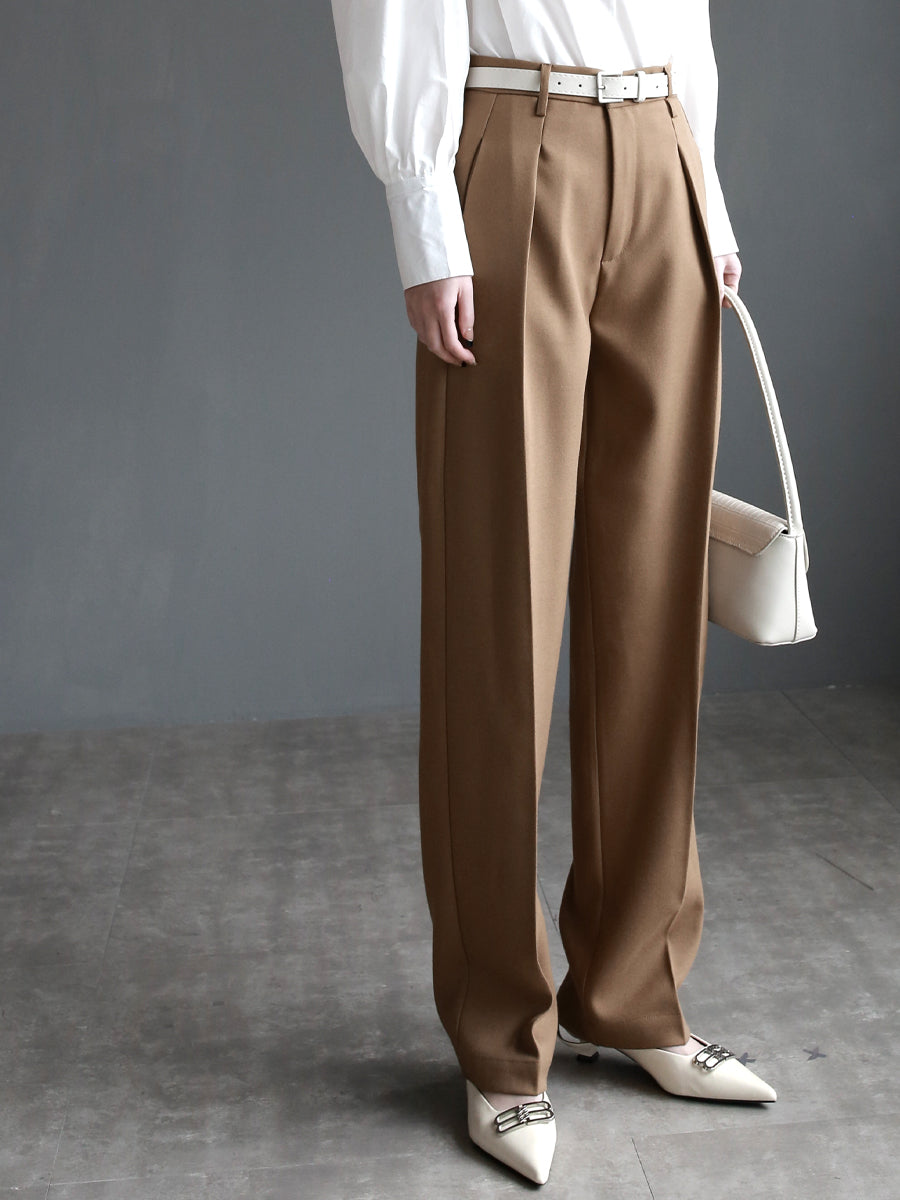 High Mop Straight Pants_BDHL7018