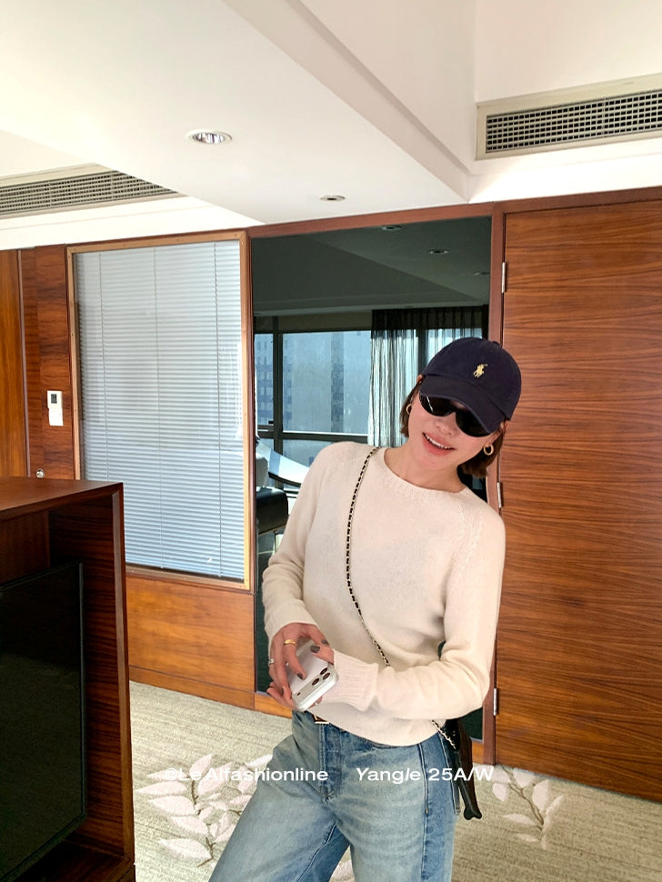 Lazy Seamless Knit Tops_BDHL8125