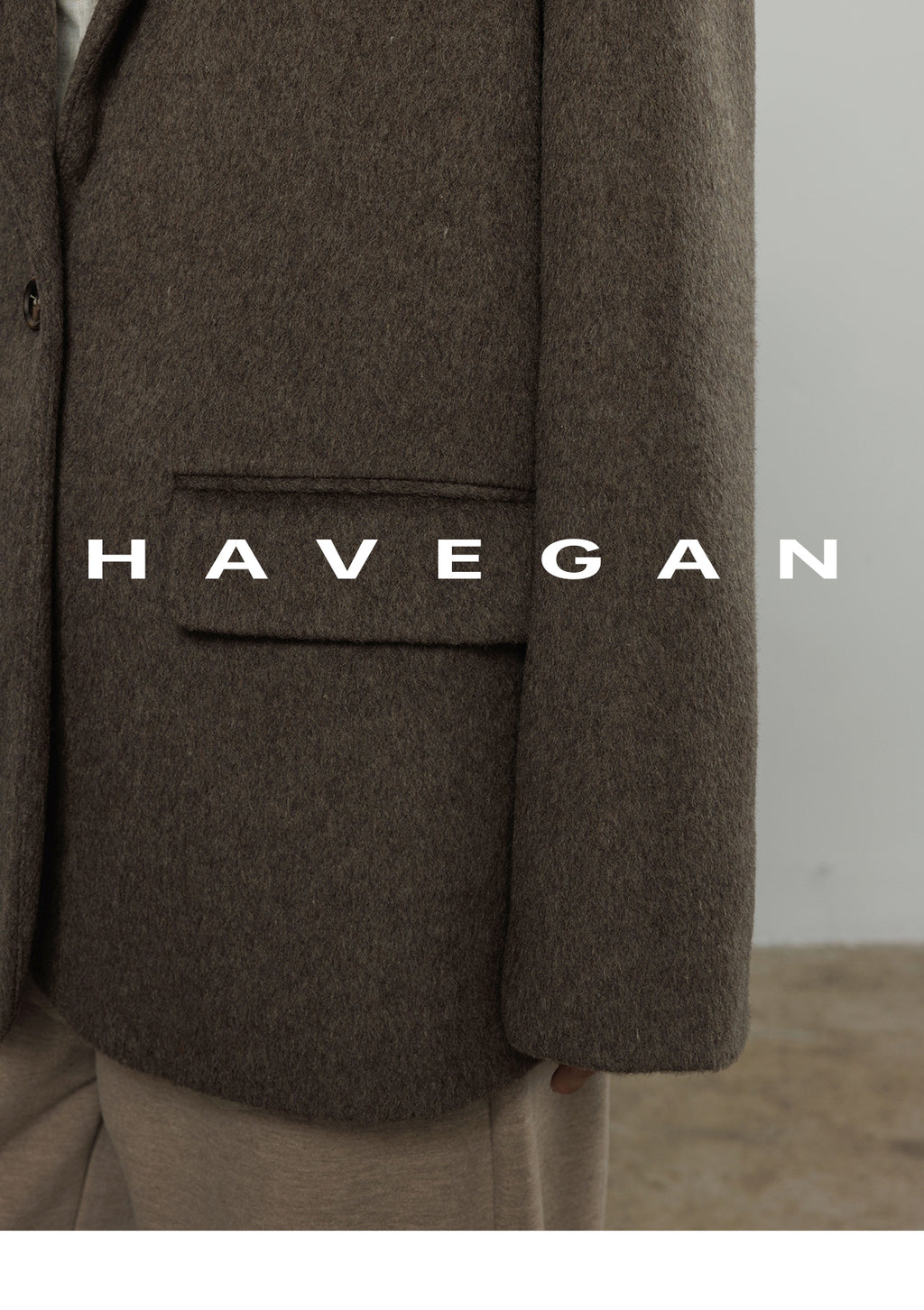 復古磨毛西裝外套_BDHL7963