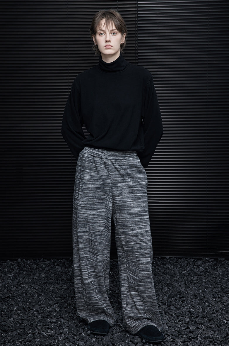 Grey Loose-Fit Wide-Leg Pants_BDHL7866