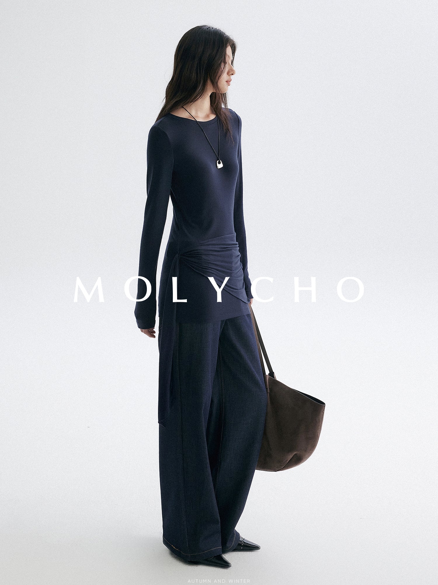 腰帶修身上衣_BDHL7946