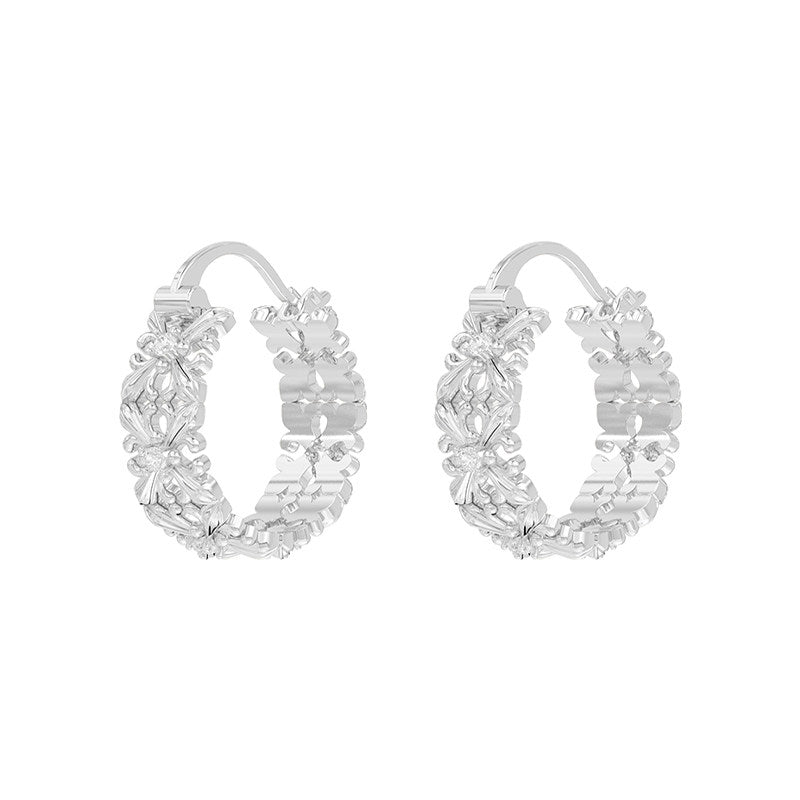 Iris Flower Hoop Earrings_BDHL8474