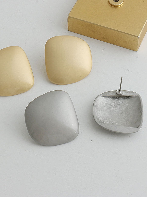 Geometric Pendant Necklace Or Pierced earrings_BDHL7443