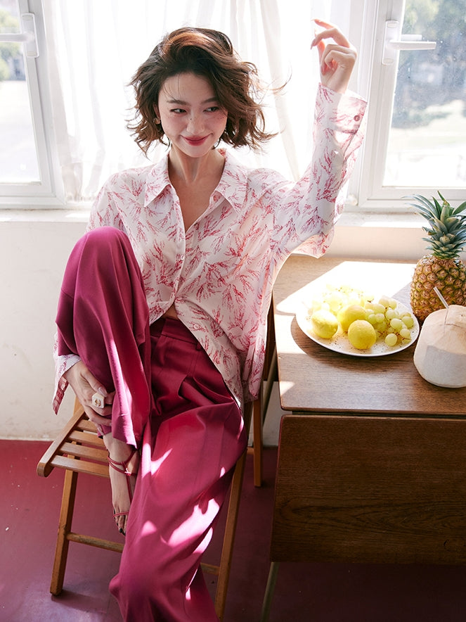 Loose-Fitting Casual Suit Pants_BDHL7472