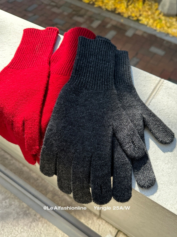 Knitted Short Scarf Or Gloves_BDHL8049