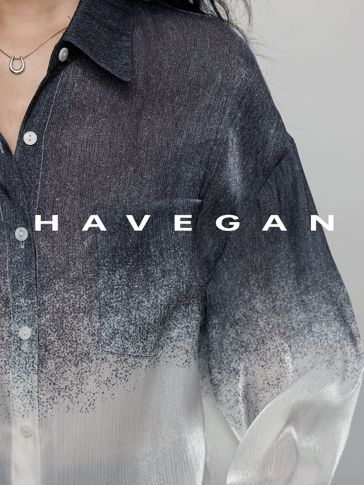 Design Gradation Print Shirt_BDHL7604