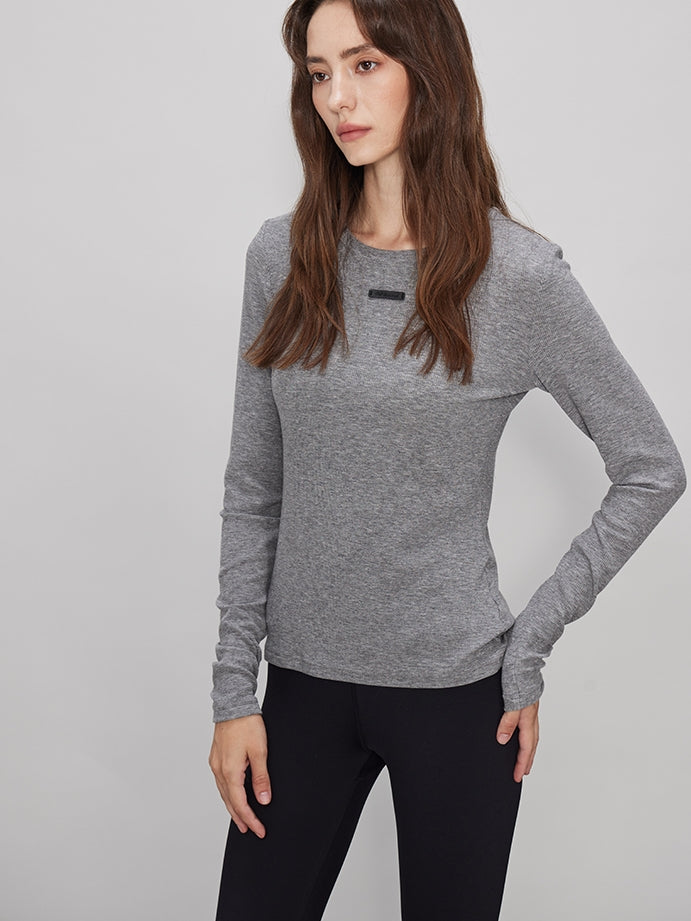 Simple Slim Knit Tops_BDHL7937