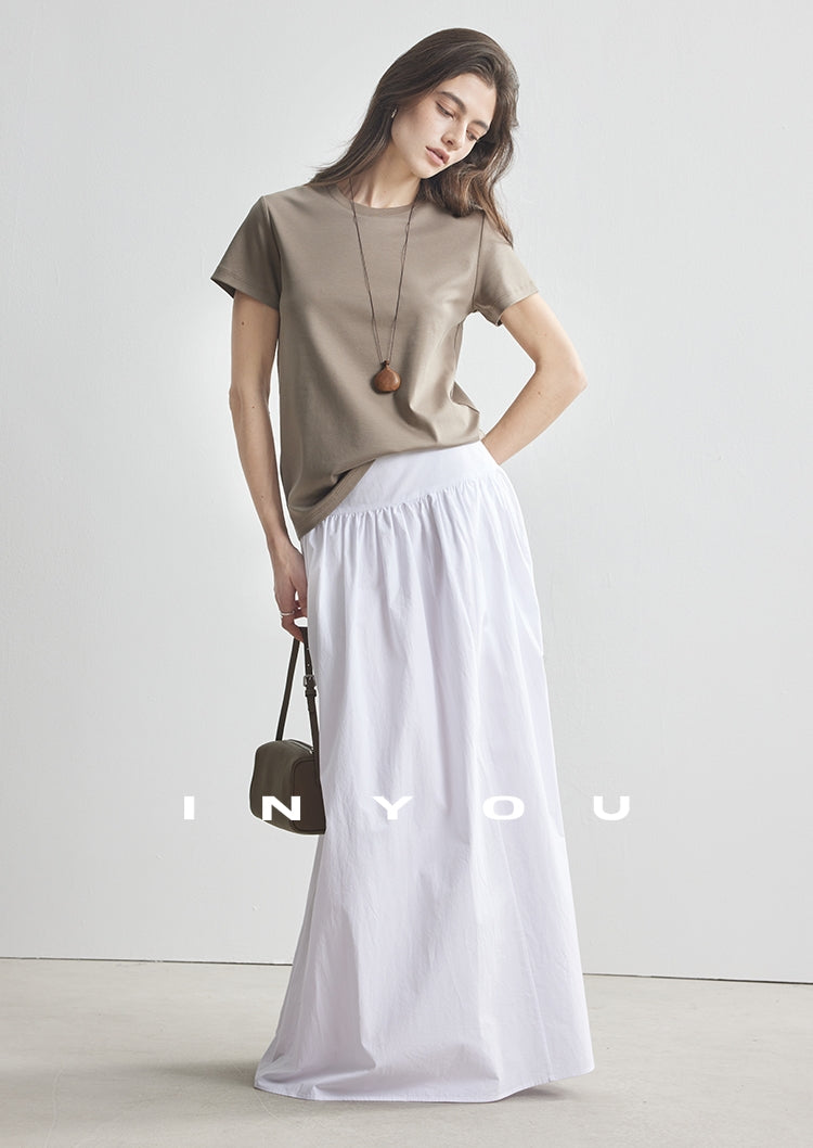 Straight Shoulder T-Shirt_BDHL7179