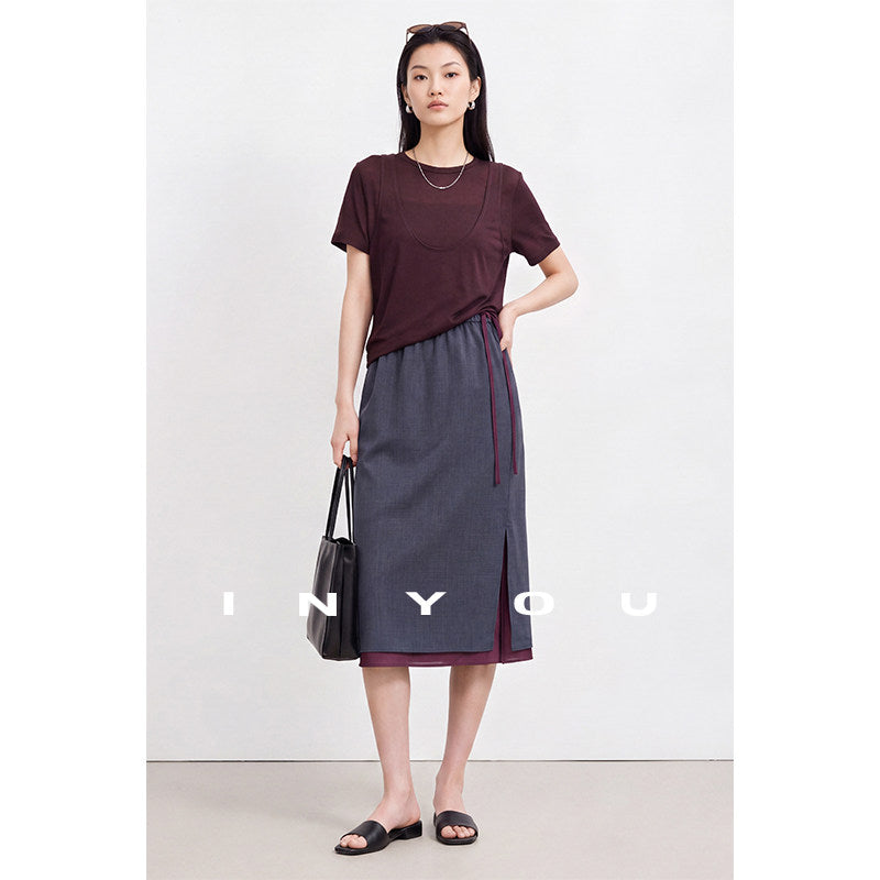 Layered Short-Sleeve Top Set_BDHL8392