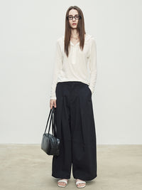 Loose-Fitting Silhouette Wide Pants_BDHL7081