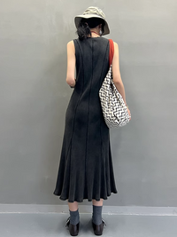 魚尾無袖連身裙_BDHL7407
