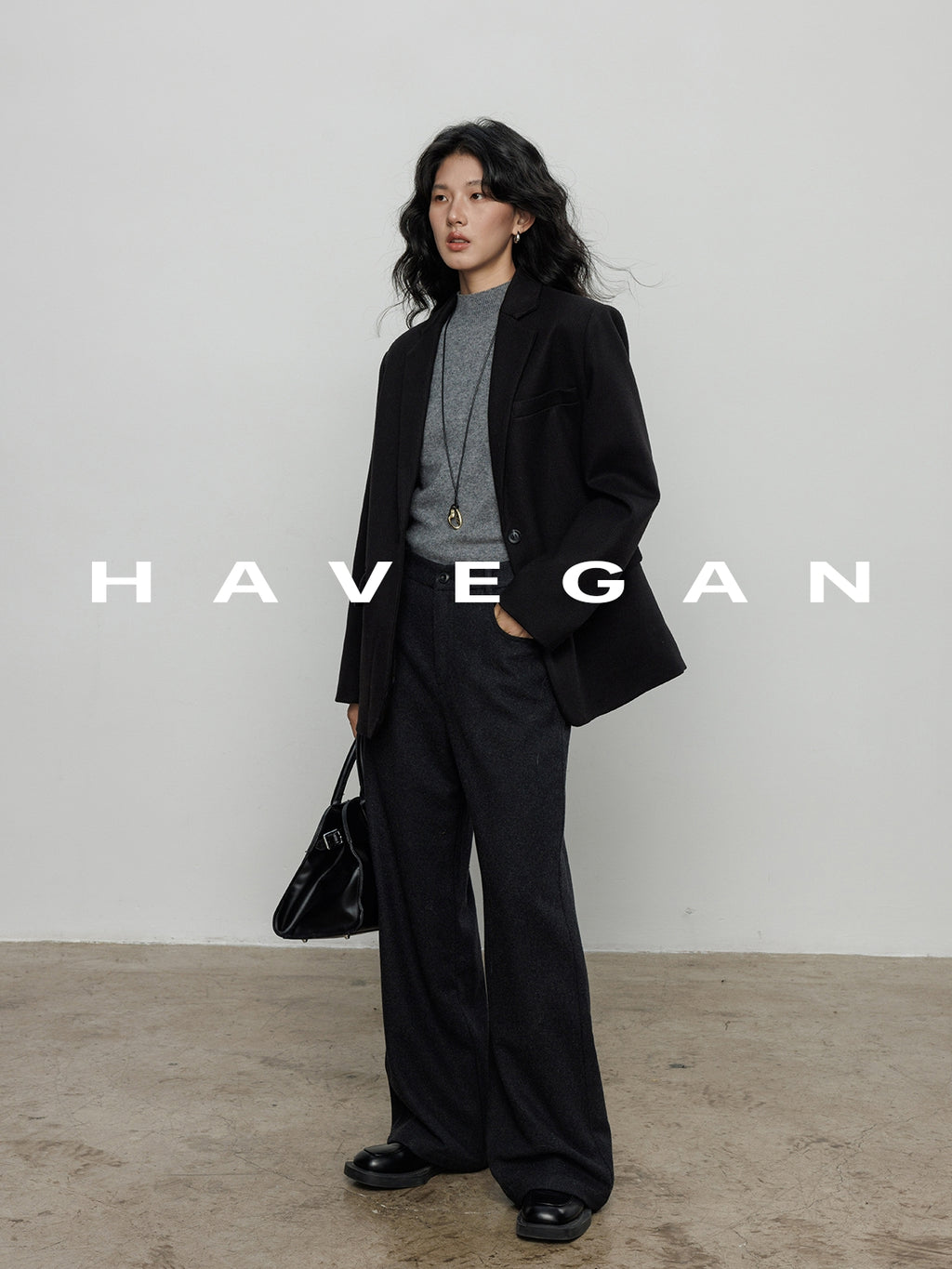 抓絨西裝外套_BDHL7969