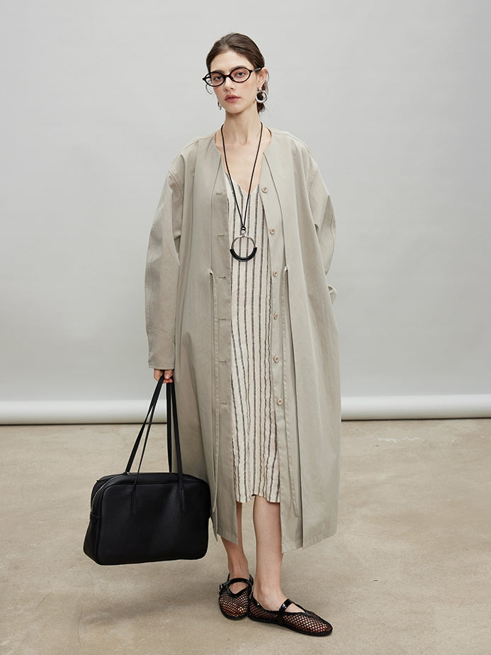 Fake Two-Piece Mid-Length Jacket_BDHL7188