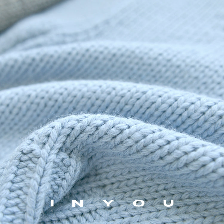 厚款V領針織上衣_BDHL7906