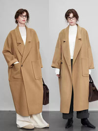 Large Pockets Lazy Long Coat_BDHL6704