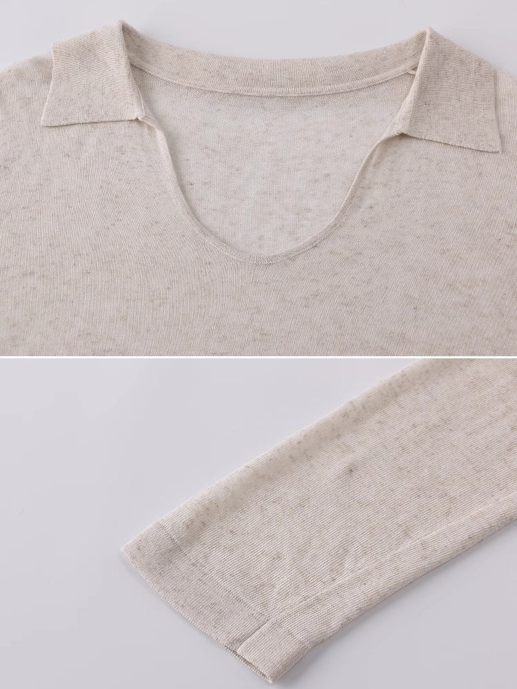 Sheer Skipper Knit Tops_BDHL7598