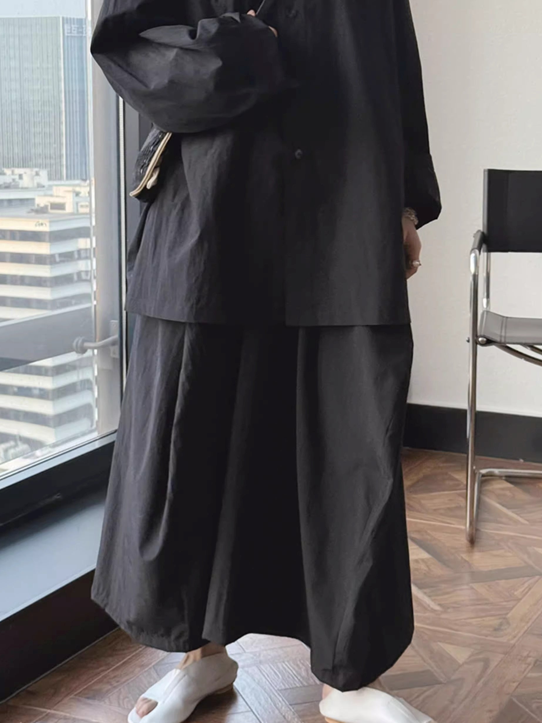 High-Waisted Long Skirt_BDHL7378