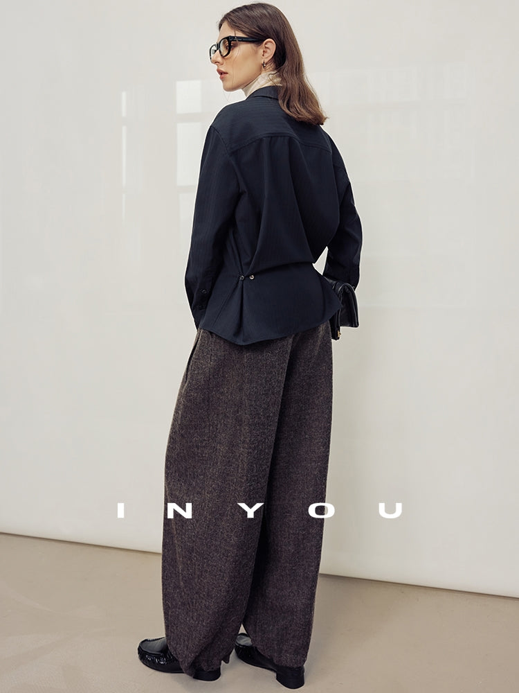 Drape Pleated Pants_BDHL7983