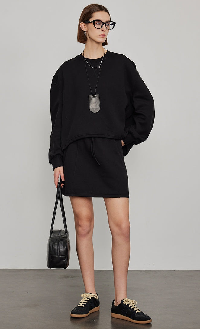 Loose Sweat Tops or Skirt or Pants_BDHL6467